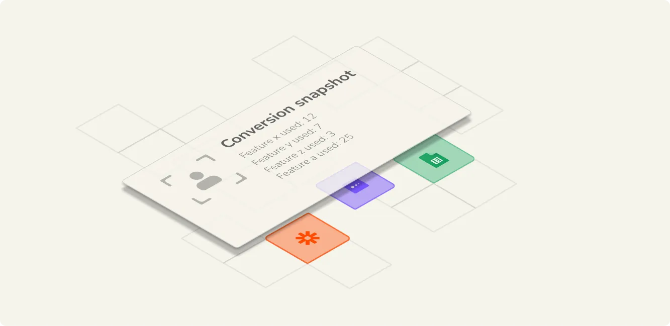 Conversion snapshot
